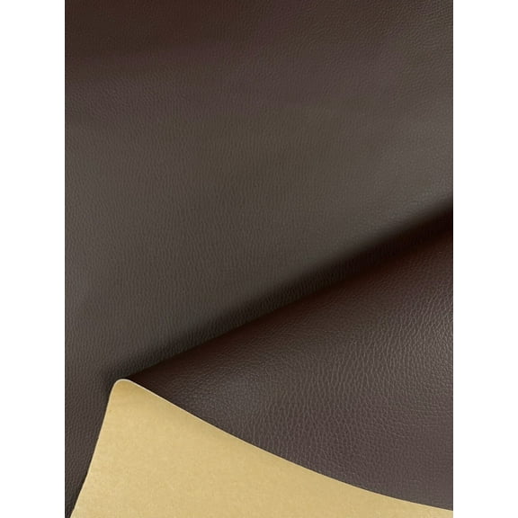 45+ Colors Self-Adhesive Vinyl Fabric Faux Leather 56"Wide Continuous By Yard