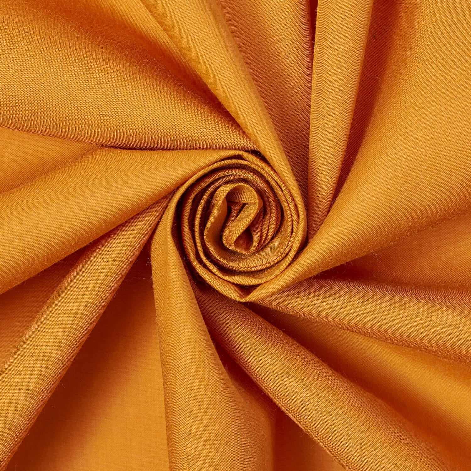 45% Cotton 55% Polyester Broadcloth Fabric Premium Apparel Quilting 59" Wide Sold By the Yard Wholesale (Gold)