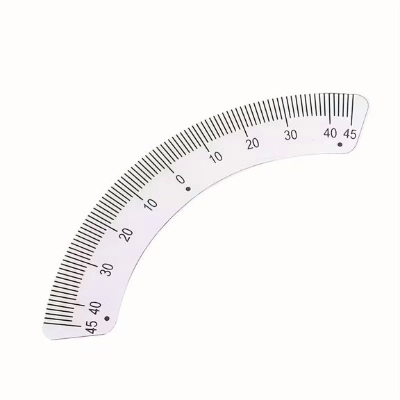 45 Degree Angle Measuring Tool Ruler for Woodworking Metalworking Precision Calibration Square with Laser-Etched Markings, Compact Stainless Steel Design