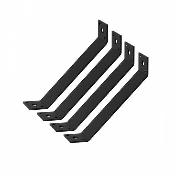 45 Degree Angle Support Bracket, 7in Metal Strong No Drilling Corner Brace for Gazebo Post Wood Beam Frame Reinforcement Repair