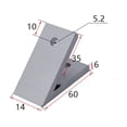 thumbnail image 1 of 45 Degree Corner Angle Bracket Connection Joint Fastener for Aluminum Profile likeweier, 1 of 5