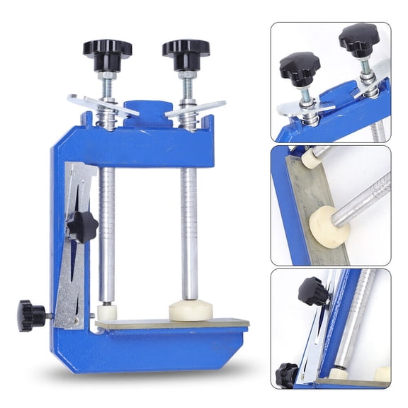 45 Degree Miter Clamp Granite Marble Stone Glue Install Tool Table Mounted 32x20x13cm