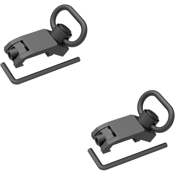 45 Degree Picatinny Rail Sling Mount 2 Point QD Sling Swivel Mount (MG01QD)