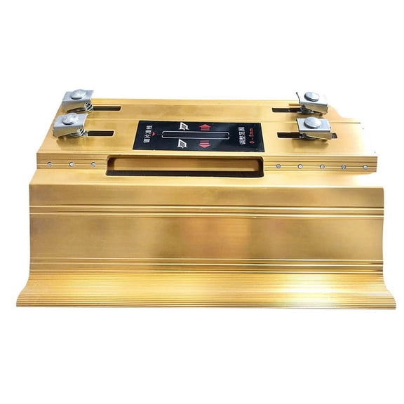 45 Degree Tile Chamfering Device Table Saw Guide Miter Angle Cutting Helper Tools Corner Cutting Gold aluminum alloy