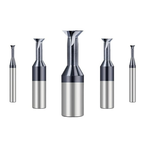 45 Degrees Milling Cutter Dovetail Milling Cutter 1.5-16mm Steel Machining Tool Fit For Metal EndMill