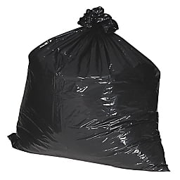 Nature Saver, NAT00990, Black Low-density Recycled Can Liners, 100 / Carton, Black, 45 gal