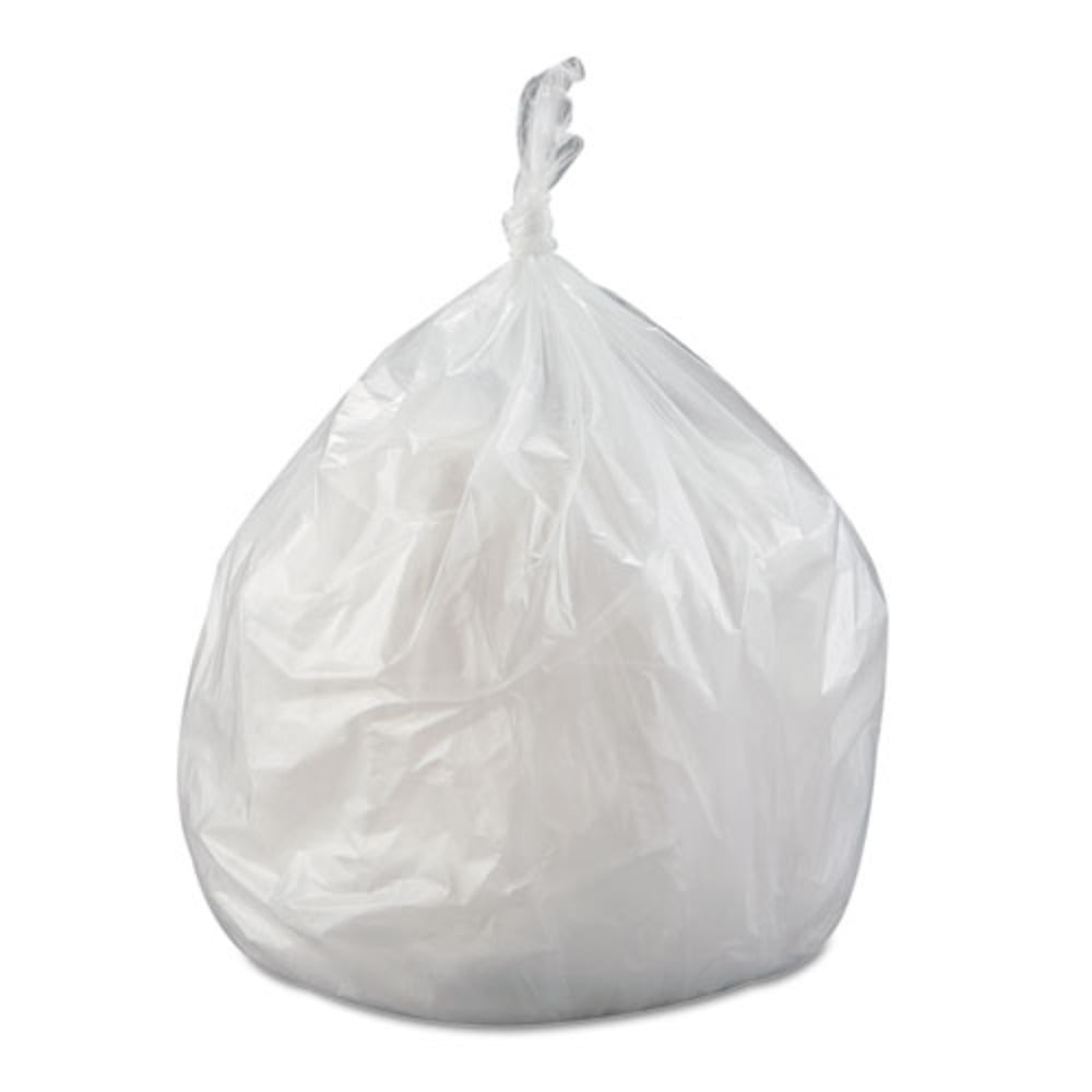 45 Gallon Clear Trash Bags, 2.0 Mil 40x46
