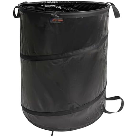 45 Gallon Collapsible Trash Can, Collapsible Garden Bag for Collecting Weeds or Leaf or Party and Yard Waste$$Garden & Patio