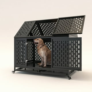 Dog crate with door on top sales