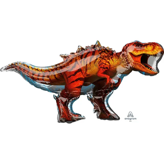 45" Jurassic World T-Rex Roar Dinosaur Mylar Foil Balloon