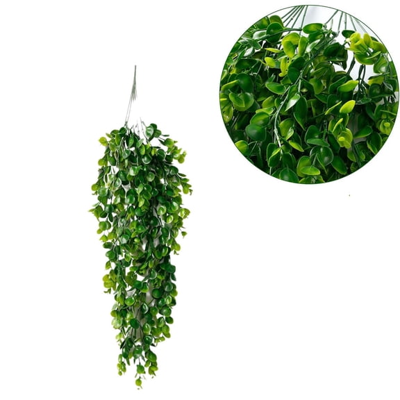 45 Mesh Leaves Artificial Wall Hanging Green Decoration, Faux Greenery Wall Panel, for Home, Office, Wedding, Party Backdrop, Sturdy Mesh Material