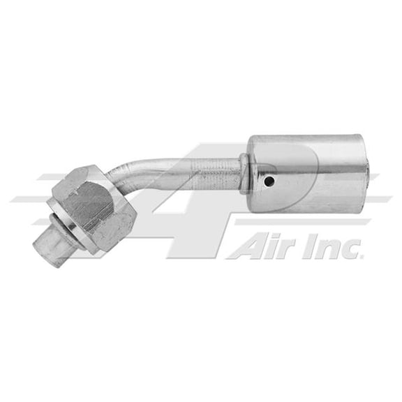 45 Metric M22 X 1.5 Female O-Ring with 14.5mm Pilot, For #10 Standard Diameter Hose