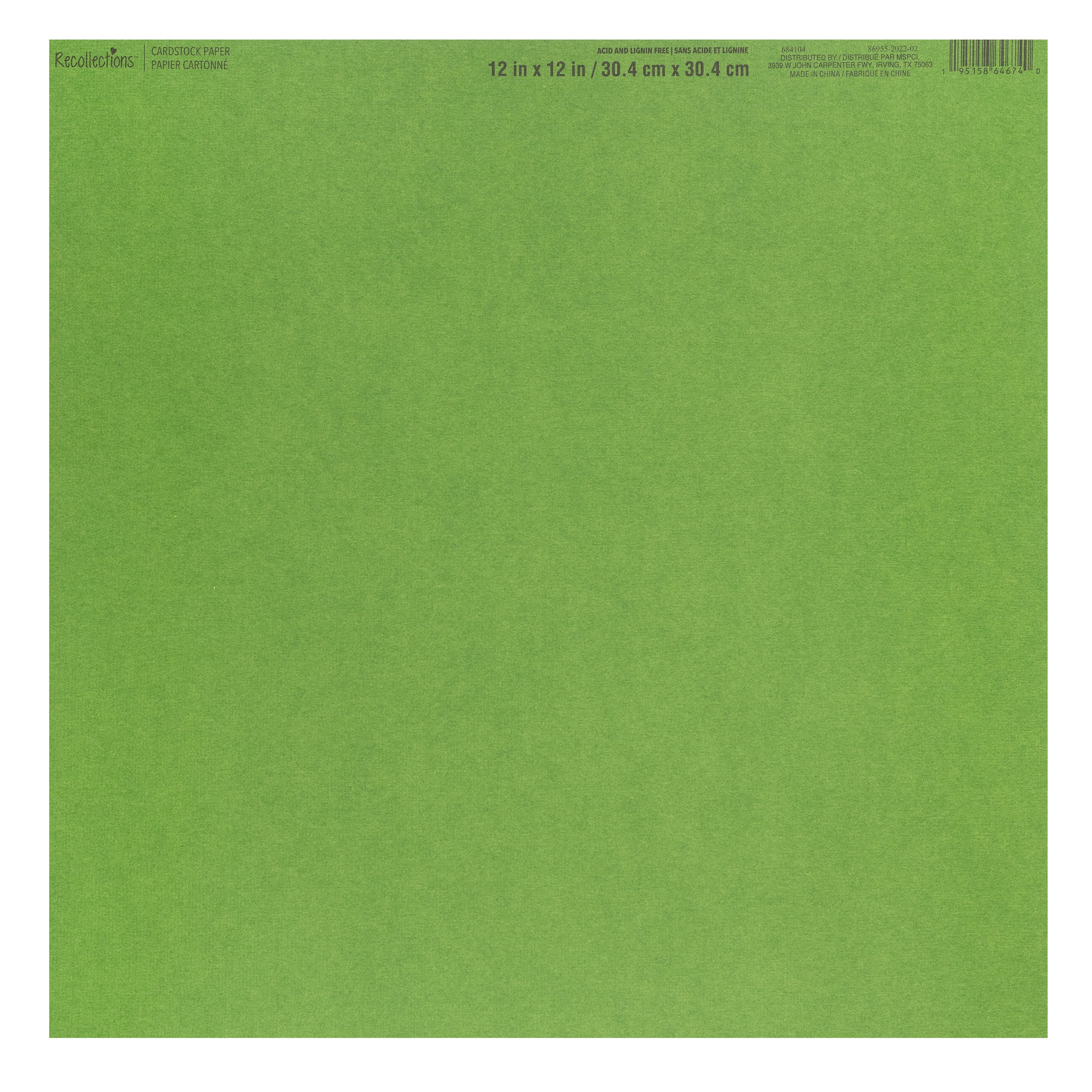 45 Pack Linen Cardstock Paper by Recollections™, 12" x 12"