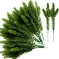 thumbnail image 1 of 45 Packs Artificial Pine Needles Branches Garland-10.2x2.5 Inch Green Plants Pine Needles,Fake Greenery Pine Picks for DIY Garland Wreath Christmas Embellishing and Home Garden Decoration, 1 of 5