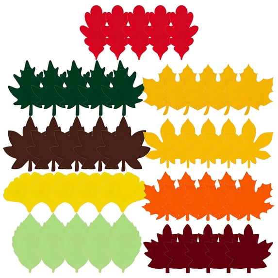 45 Pc Autumn Paper Art, Suitable for Bulletin Board Decoration ...