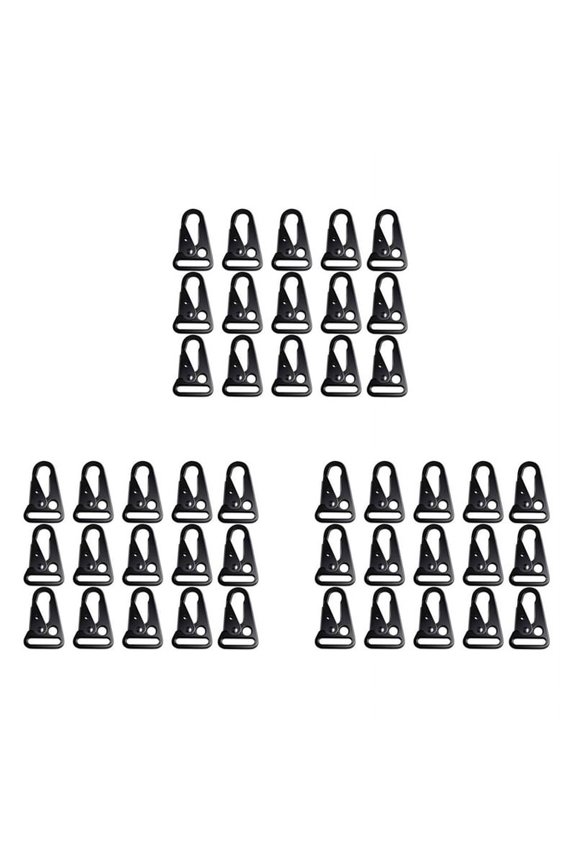 45 Pcs Enlarged Mouth Clip Sling Clasp Olecranon Hook for Outdoors Bag Backpack,Carabiner Keychain Snap Hooks