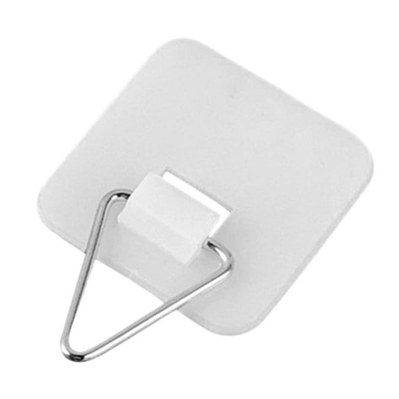 45 Pcs Sticky Wall Hooks for Hanging Pictures Frames Art No Nails Hooks Strong Hold Home Bathroom Kitchen