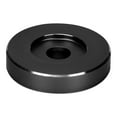 45 RPM Record Turntable Adapter Large Hole Conversion Sheet Vinyl Black