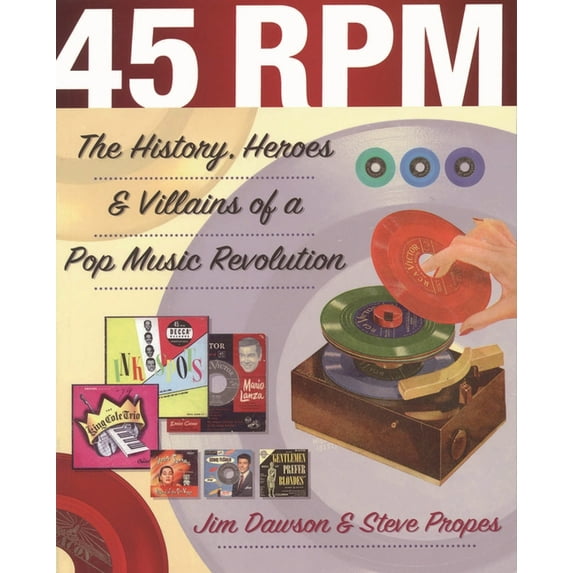 45 RPM: The History, Heroes & Villains of a Pop Music Revolution, (Paperback)