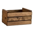 thumbnail image 1 of 45 RPM Vinyl Record Storage Wood Crate, 1 of 7