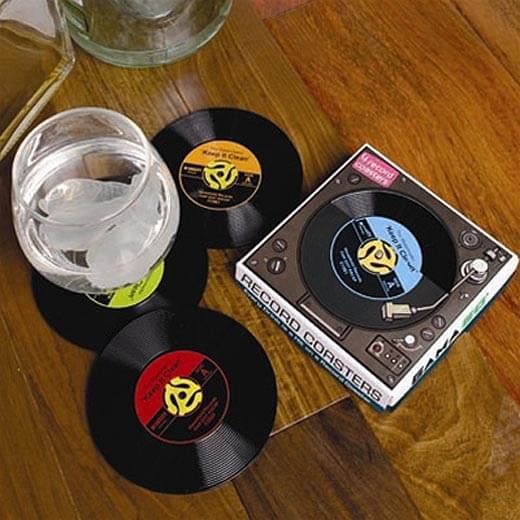 45 Record Coasters