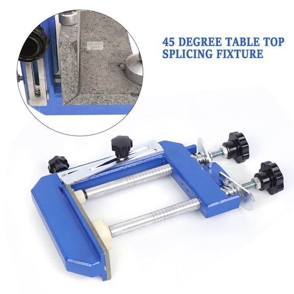 45 Stone Mitre Clamp for Granite and Marble  13cm Height Countertop Seam Splicing Fixture, Heavy Duty 32x20cm Miter Clamp for Quartz Slab Installation  Stone Glue Clamp