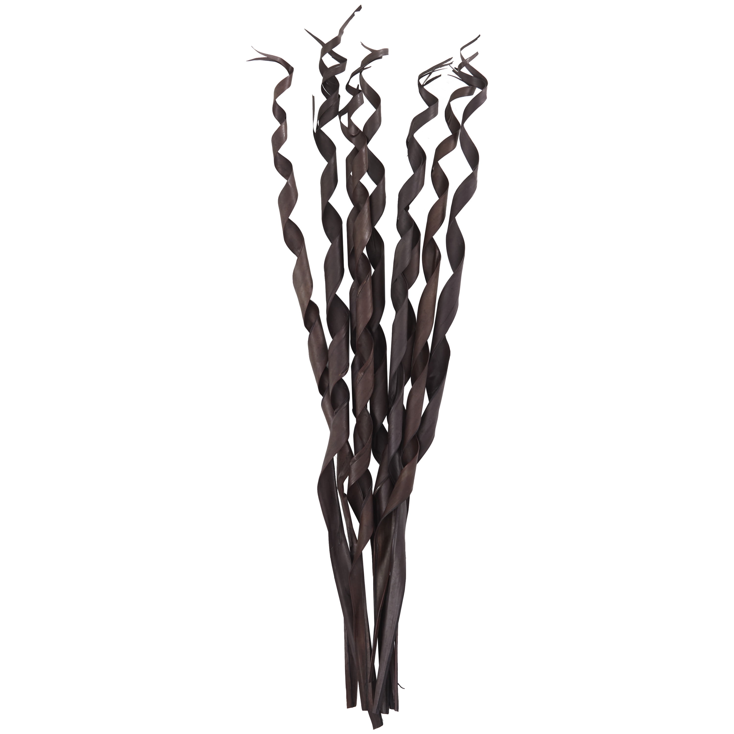 45" Tall Rolled Palm Leaf Natural Foliage Palm Leaf Bouquet, by DecMode