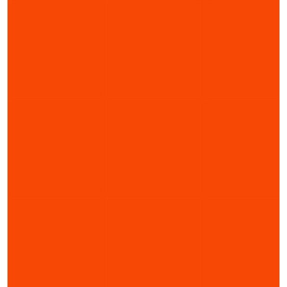 45" Tremode Deluxe Broadcloth Fabric by the Yard - Houdini Orange (9650S-4i)