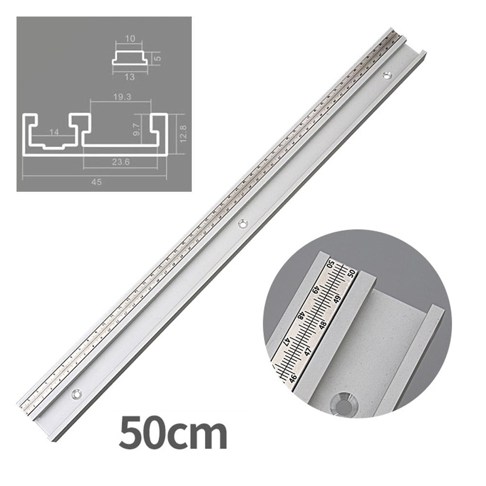 45 Type T-slot Miter Track 40cm/50cm/60cm 45*12.5mm Accessories ...