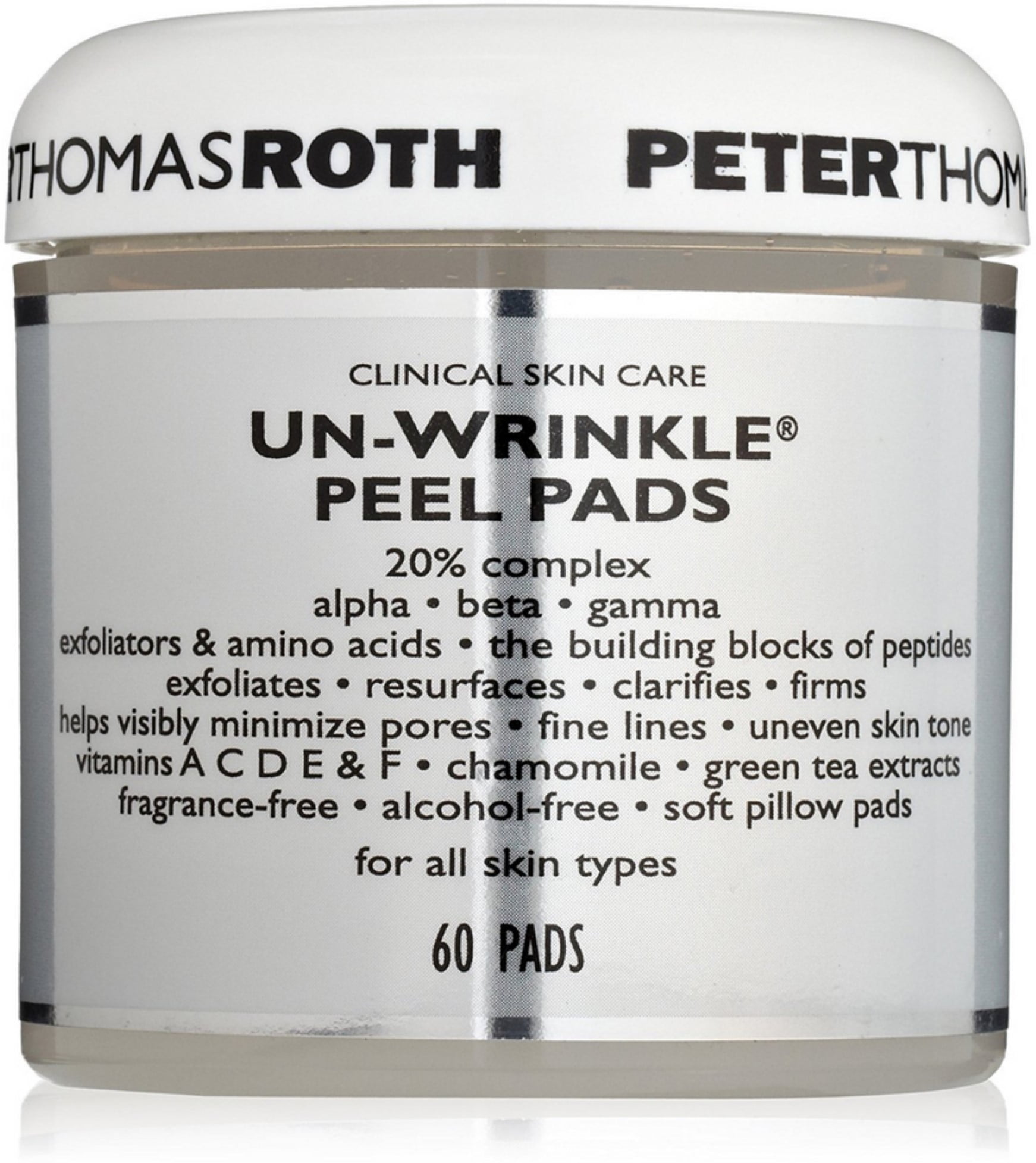 ($45 Value) Peter Thomas Roth Un-Wrinkle Peel Facial Cleansing ...