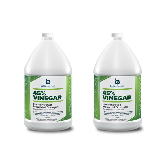 45% Vinegar, Concentrated Industrial Strength (2 gallons)