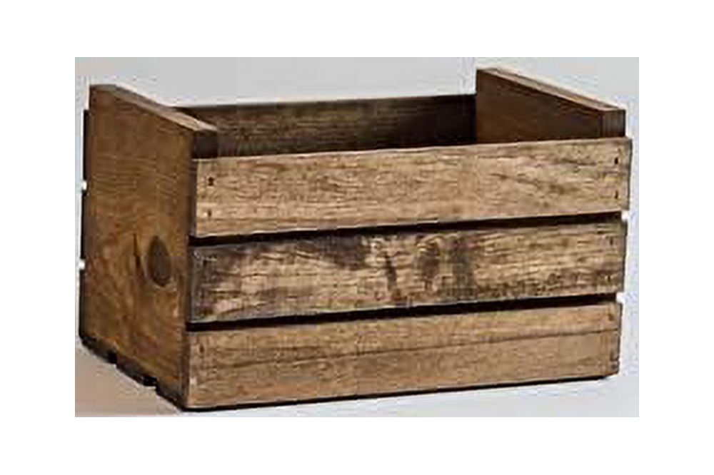 45 Vinyl Record Storage Wood Crate