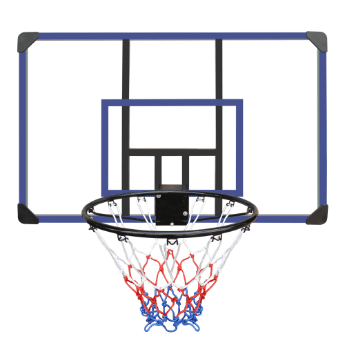 45" Wall Mounted Adjustable-Height and Fixed Basketball Hoop with QuickPlay Design