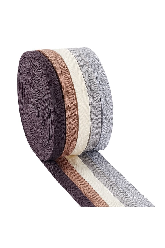 45 Yards/ 41m 5 Colors Flat Drawstring Cord Drawstring Replacement 10mm/ 0.4inch Soft Drawstring Cord Rope Twill Hoodie StringDIY