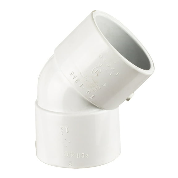 45 degree 1" - Utility Grade PVC Fitting