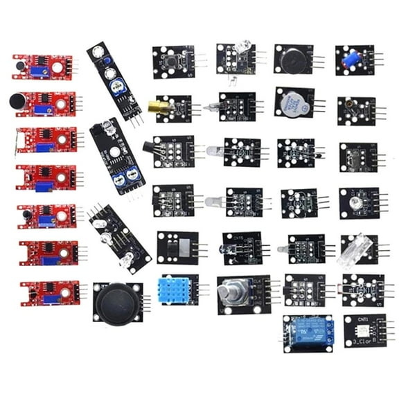 45 in 1/37 in 1 Sensor Module Starter Kit Set For Raspberry Pi Education A5U6