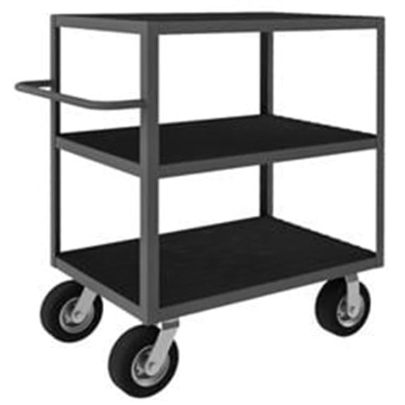 45 in. Rolling Instrument Cart, Gray - 1200 lbs