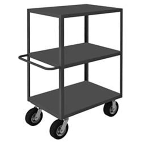 45 in. Rolling Instrument Cart, Gray - 1200 lbs