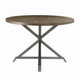 thumbnail image 1 of 45 in. dia. x 30 in. Fideo Round Dining Table - Rustic & Gray, 1 of 1