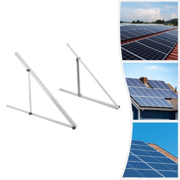 45 inch Adjustable Solar Panel Tilt Mount Brackets For Roof RV Boat Flat Surface
