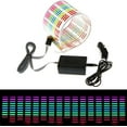 thumbnail image 1 of 45 x 11cm Sound Music Activate Sensor Car Auto Sticker LED Light Equalizer Glow, 1 of 6