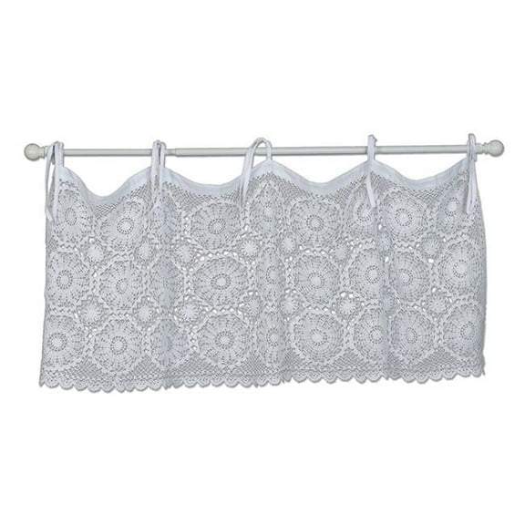 45 x 16 in. Crochet Envy Valance