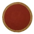 thumbnail image 1 of 45 x 45 in. Holiday-Vibes Under Tree Reversible Round Rug - Border Vibe, 1 of 1