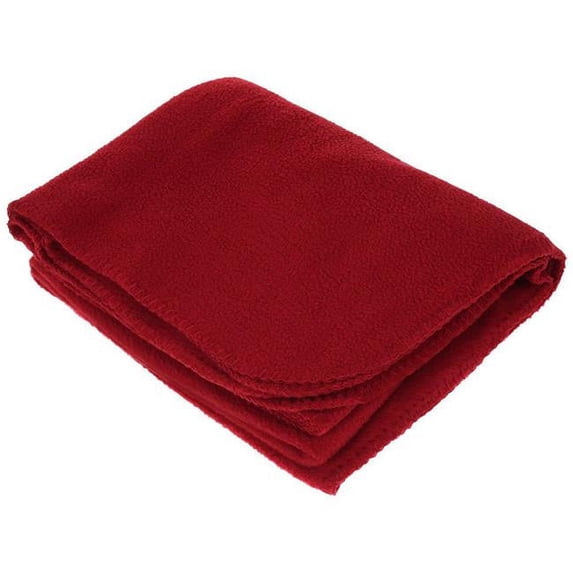 45 x 60 in. TrailWorthy Fleece Blanket & Storage Bag - Burgundy, Case of 20