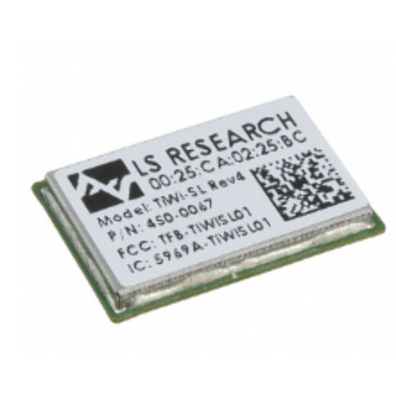 450-0067 WiFi 802.11b/g Transceiver Module 2.4GHz Antenna Not Included Surface Mount