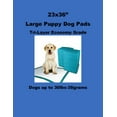 thumbnail image 1 of 450-23x36" Large LOW COST Puppy Piddle Pee Pads Economy Grade Puppy Dog Pads, 1 of 2