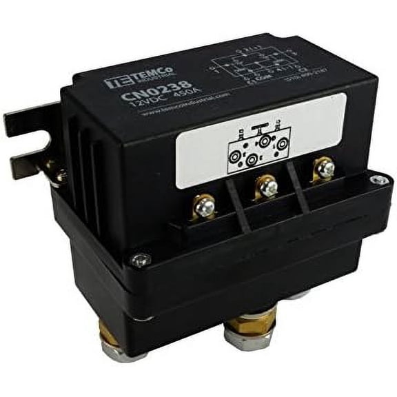 450 Amps DC Winch Motor Reversing Solenoid Relay Switch 12 Volt Contactor$$Electrical
