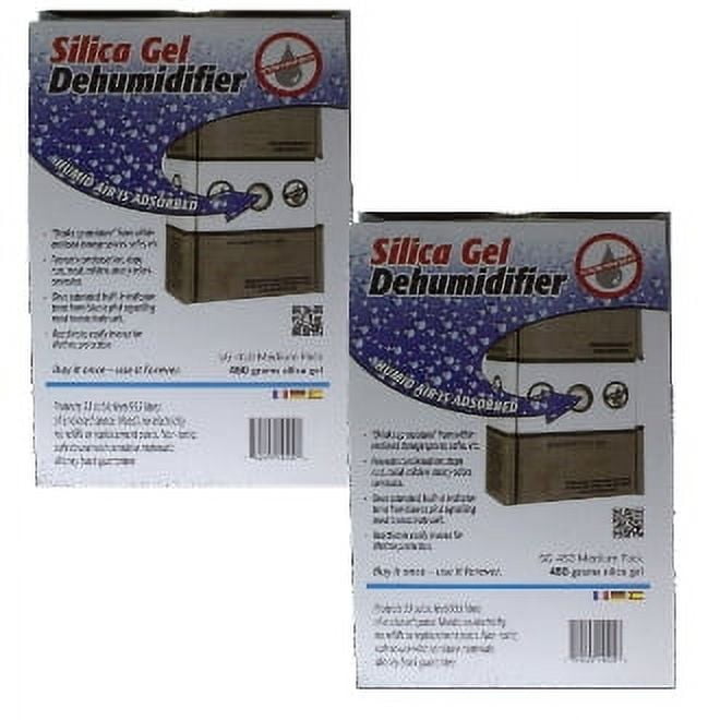 450 Gram Silica Gel Desiccant, Moisture Absorber Dehumidifier 2