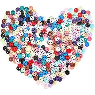 Favorite Findings Primary Assorted Sew Thru Buttons, 130 Pieces