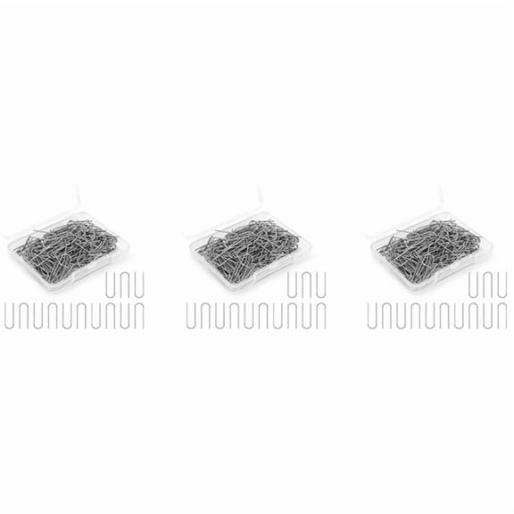 450 Pieces High Temperature Nichrome Wire Jump Rings, U Hanger Hooks for Hobbyists DIY Pendant,Ornaments,Fusing in Glass